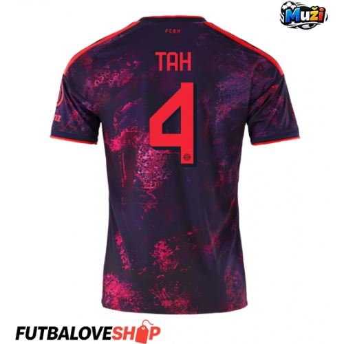 Dres Bayern Munich Jonathan Tah #4 Tretina 2026-27 Krátky Rukáv